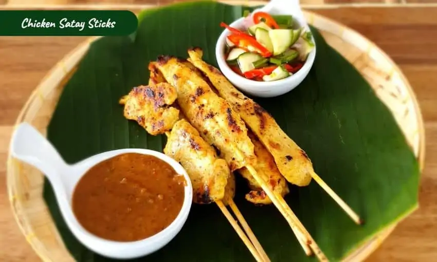 Chicken Satay Sticks